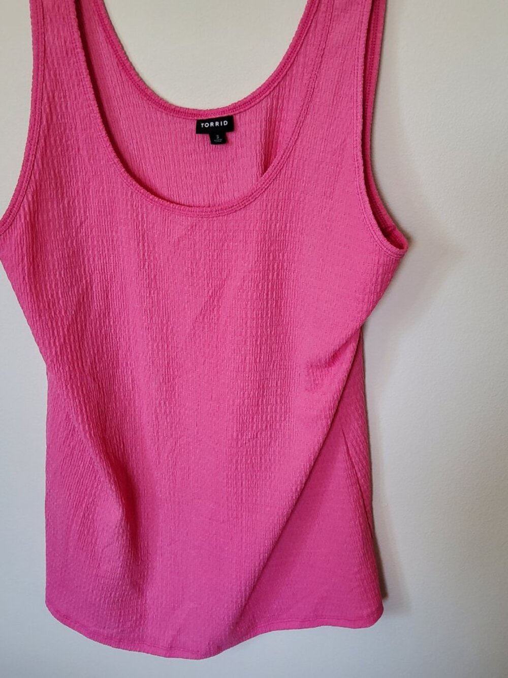 Torrid Pink Plus Size Tank top size 3X